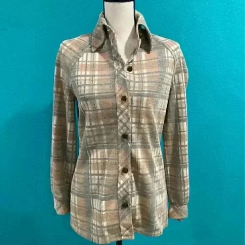 Vintage thick flannel shirt from henri